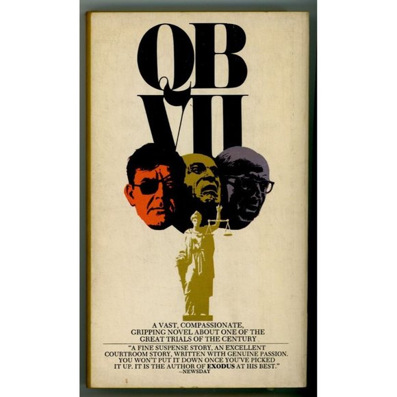 QB VII LEON URIS PAPERBACK "Courtroom Drama at its Finest." "Great Trials of the - Picture 2 of 2